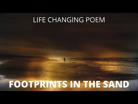Footprints in the sand, Margaret Fishback Powers, life changing poem