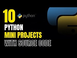 10 Python Mini Projects that Everyone Should Build with Codes | CSE Projects | Minor & Mini Projects