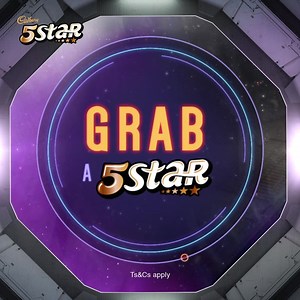 Ready for take-off in 3-2-1! Get lost in the taste and stand a chance to win hundreds of out-of-this-world prizes from our 5Star Galaxy Grab! Multiple chances to win, with new prizes every week! Here’s how you can enter now: bit.ly/2UBeuGI #5StarGalaxyGrab Ts&Cs apply. | 5Star