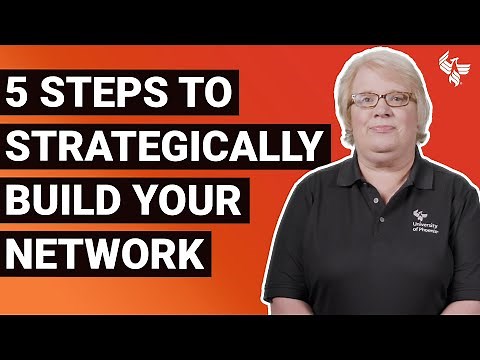 5 EASY steps for strategic networking - including tips and examples