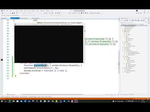 Disable back Button of Browser in ASP.NET MVC | CORE | JQuery | JavaScript