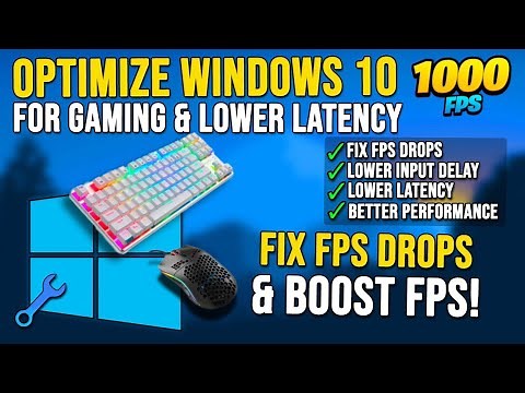 ULTIMATE Windows 10 FPS & Latency Optimization Pack!