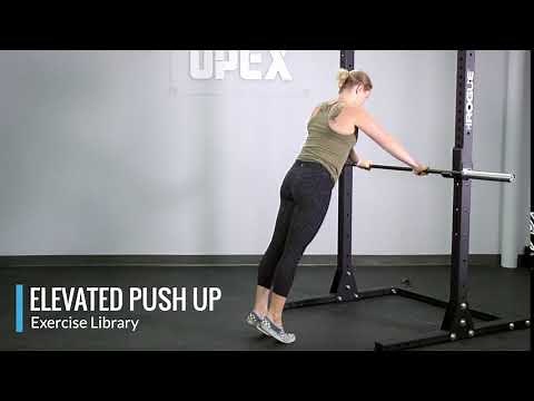 Incline Push Up on Bar - OPEX Exercise Library