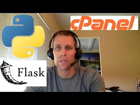 Python + Flask App using cPanel (basic "hello world" page)