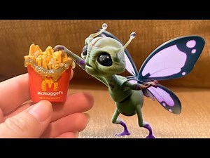 Our alien butterfly creature Sasuke gets Mega Gross minis!