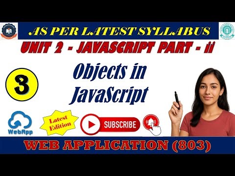 Chapter 2 : JavaScript Part 2 || Objects in JavaScript || Object Properties & Methods