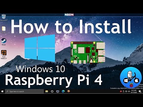 How to install Windows 10 on Raspberry Pi 4. WOR episode 19