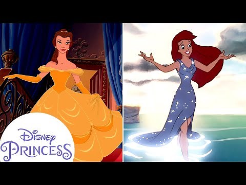 Dressing Up with the Princesses! | Disney Princess