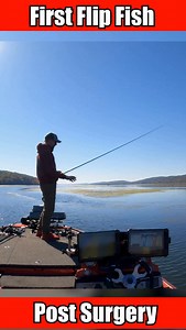 First flipping fish post surgery last flipping fish of the year LOL 🤣 I think I'm going to need some practice that was a struggle! | Mikeybalzz fishing