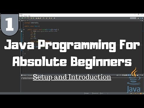 Java Tutorial for Beginners #1 - Introduction