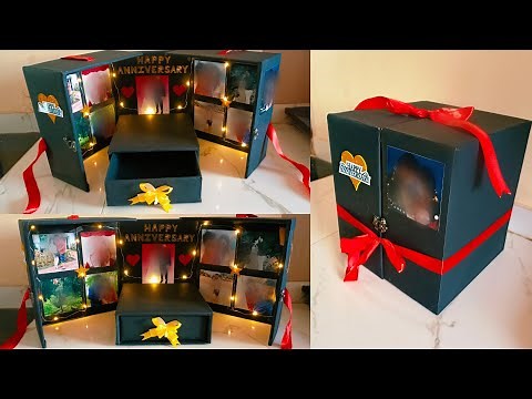 Surprise cake box tutorial | how to make surprise gift box | diy | explosion box |