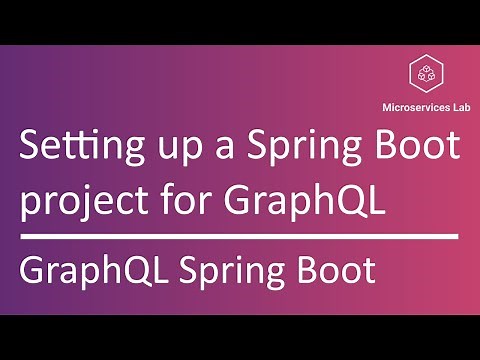 GraphQL Spring Boot #5 - Setting up a Spring Boot project for GraphQL.