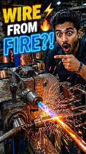 How Electric Wires Are Made 😱⚡ | Inside Real Factory Process Explained! #professorofwhy #wire