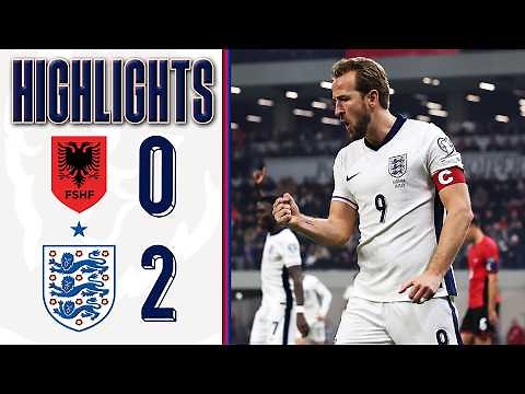 Three Lions Complete World Cup Qualification Unbeaten! | Albania 0-2 England | Highlights