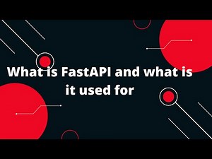 Python FastAPI Tutorial #1 What is FastAPI and what is it used for