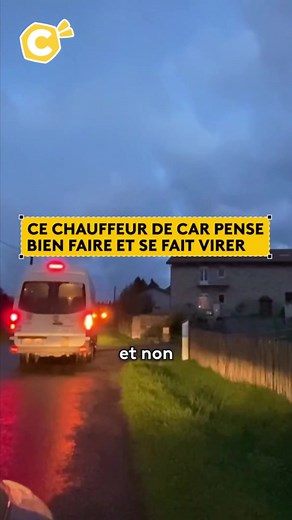 Pourquoi ce chauffeur de bus a été licencié alors qu'il rendait service aux collégiens ?
