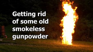 Safe disposal of old smokeless powder - The Reloaders Network