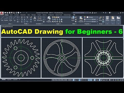 AutoCAD Drawing Tutorial for Beginners - 6