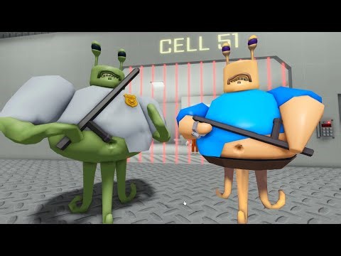 Play in Alien BARRY'S PRISON RUN! #roblox