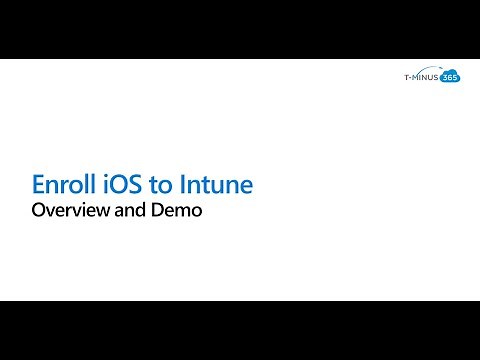 Enrolling iOS Devices to Microsoft Intune
