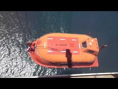 LIFEBOAT Lowering - LAUNCHING