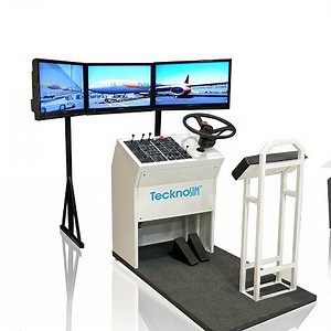 Airport High Loader and Cargo Loader Simulator for Training