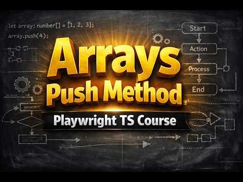 TypeScript Arrays Push Method Explained | TS Tutorial for Beginners