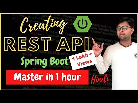 Spring boot 🔥🔥💯💯| Creating REST API using spring boot in one video in Hindi