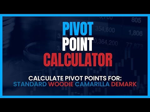 Pivot Point Calculator - Calculate Standard, Woodie, Camarilla and Demark Pivot Point Levels