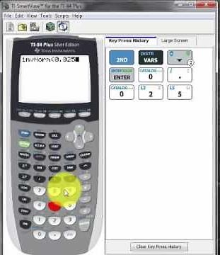 Finding the z-Score using the TI 84+ Calculator