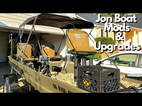 Must Have JON BOAT Modifications, Upgrades & Setup - 6 Month Review