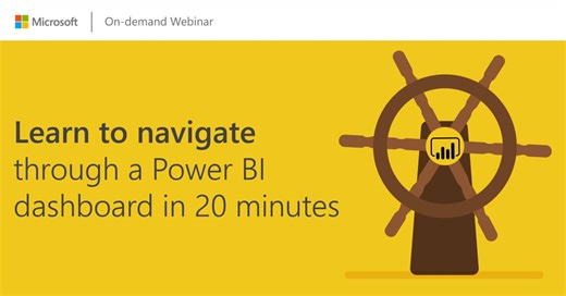 Explore common features that help you navigate through the Power BI dashboard to find the data that's important to you. Watch the webinar, on-demand: http://msft.social/0uLHQM | Microsoft Power BI