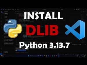 How to Install dlib for Python 3.13.7 | Dilib installation error solved