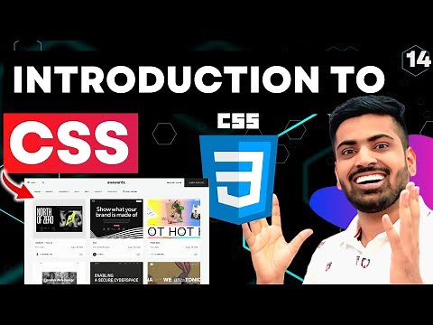 Introduction To CSS | Inline, External And Internal CSS | Web Development Course #14