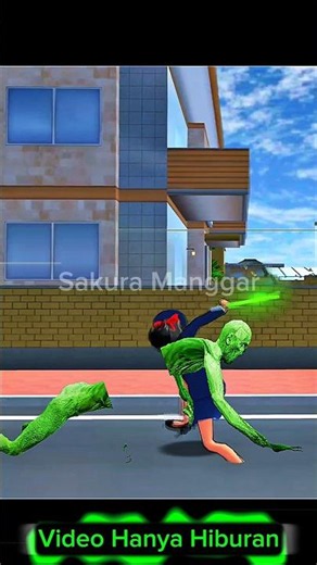 Police Hit Zombie Bhoot Monster Unknown #sakuraschoolsimulator #shorts #sakuramanggar