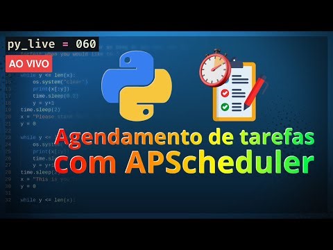 Scheduling tasks with APScheduler | py_live #060