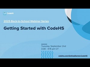 Getting Started with CodeHS