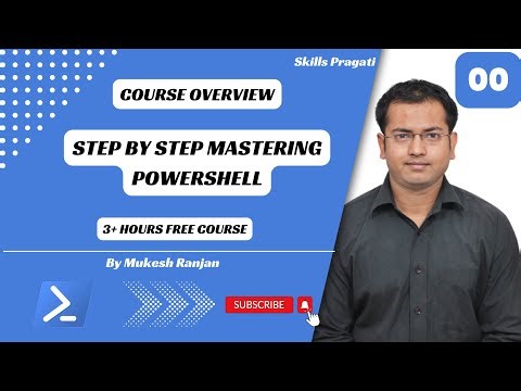 Step By Step Mastering PowerShell - Course Overview