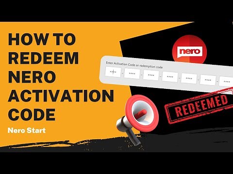How to Redeem Nero Activation Code | Nero Start Tutorial