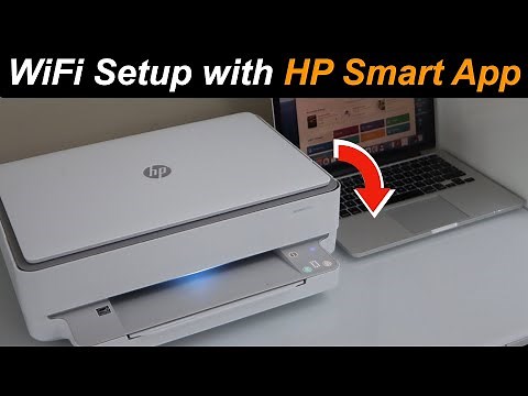 HP Envy Printer Setup / Connect to WiFi via HP Smart App !!