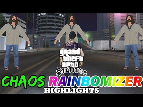 GTA San Andreas Chaos & Randomizer Highlights - A 70 Hour Run in 15 Minutes! | Fails... #86
