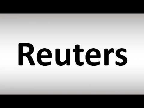 How to Pronounce Reuters
