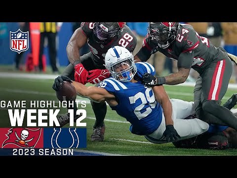 Tampa Bay Buccaneers vs. Indianapolis Colts Game Highlights | NFL 2023 Week 12