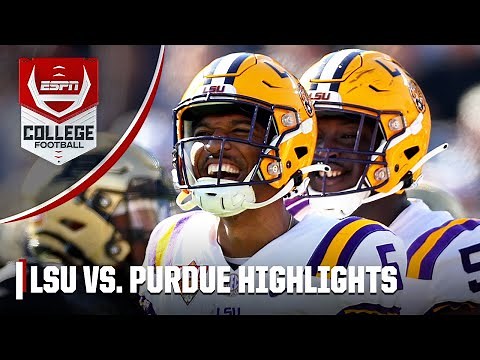 Citrus Bowl: LSU Tigers vs. Purdue Boilermakers | Full Game Highlights