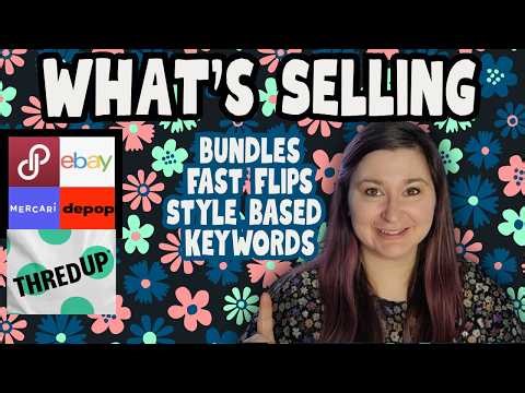 What's Been Selling! | 50+ Sales $120 bundle!| Depop, Ebay, Mercari, Poshmark, Thredup