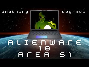 Alienware 18 Area 51 Unboxing, SSD and Ram Upgrades!!! 10TB of SSD's and 64GB of Ram!