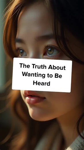 Sometimes you don’t want a solution—you just want someone to listen. Here’s what it sounds like to finally admit it. #vulnerability #truth #mentalhealth #justlisten #realtalk