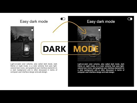 How To Create a Dark Mode in 4 Minutes using HTML, CSS & JavaScript
