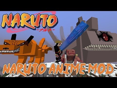 JUTSUS, SAGE MODE, SUSANOO, STORY MODE & MORE || Minecraft Naruto Anime Mod Showcase