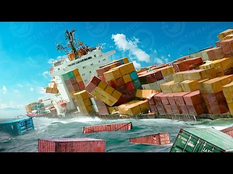 OVER 1,900 CONTAINERS Fell into The SEA: The LARGEST Cargo Container LOSS at Sea During Shipping